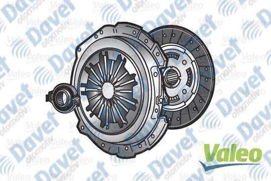 VALEO 832608 Debriyaj Seti (Baski+Disk+Rulman) Golf Vii 1.6 Tdi